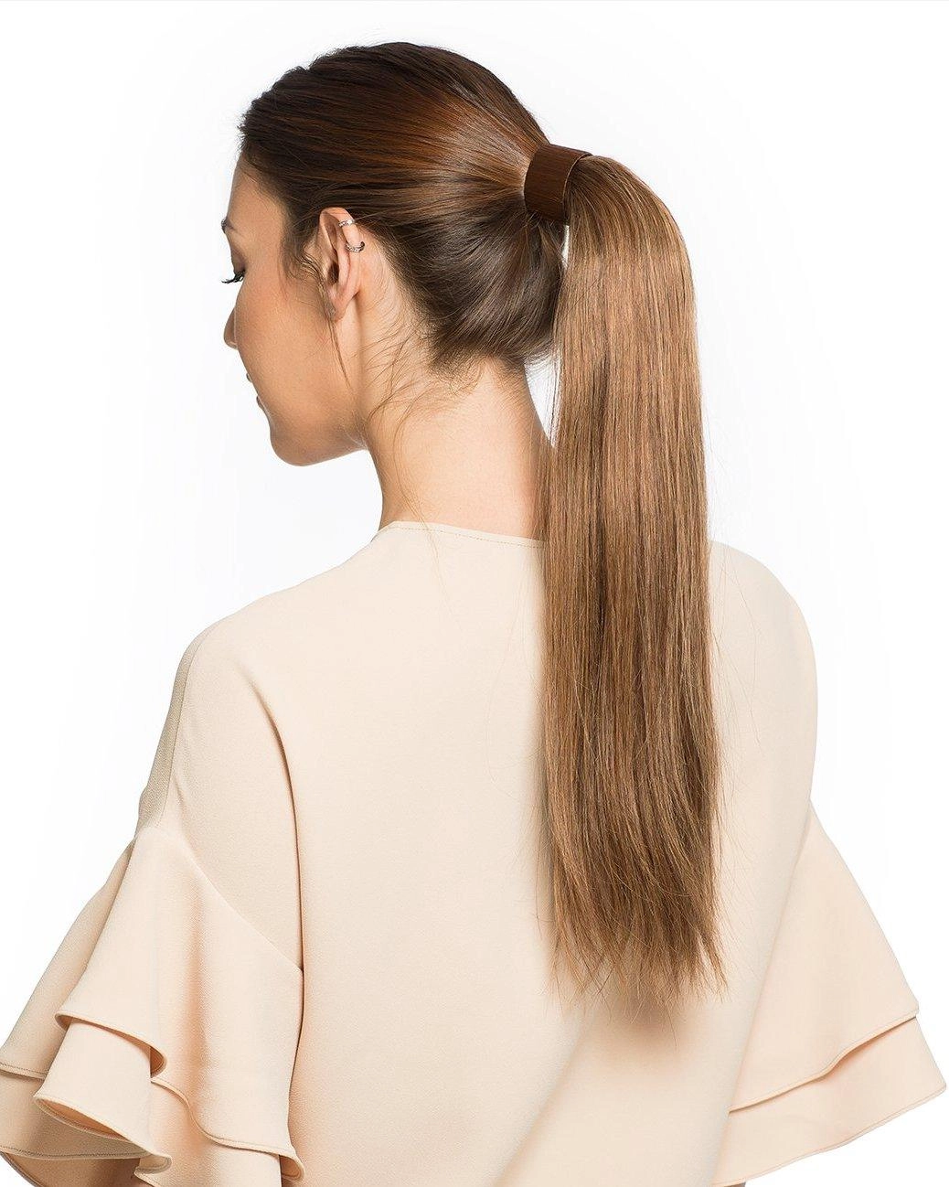 304A Pony Spring H by WIGPRO: Human Hair Piece