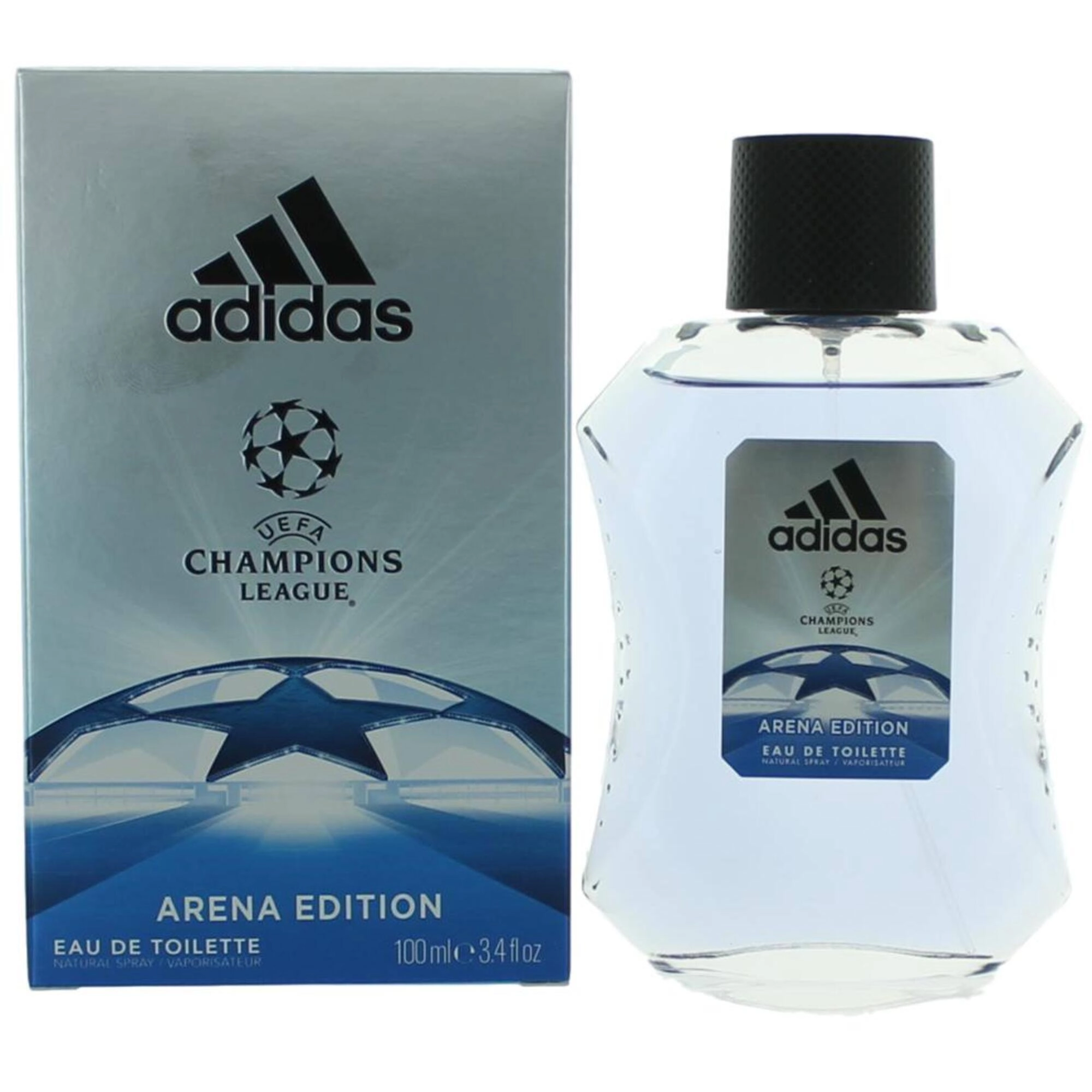 Adidas Men's Eau De Toilette Spray - UEFA Champions League Arena Edition, 3.4 oz
