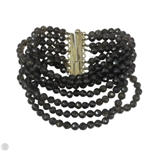 Antique Faceted Smoky Quartz Multi-Strand Bracelet Beaded By Unbranded