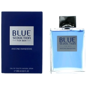 Antonio Banderas Men's Eau De Toilette Spray - Blue Seduction Intriguing, 6.7 oz