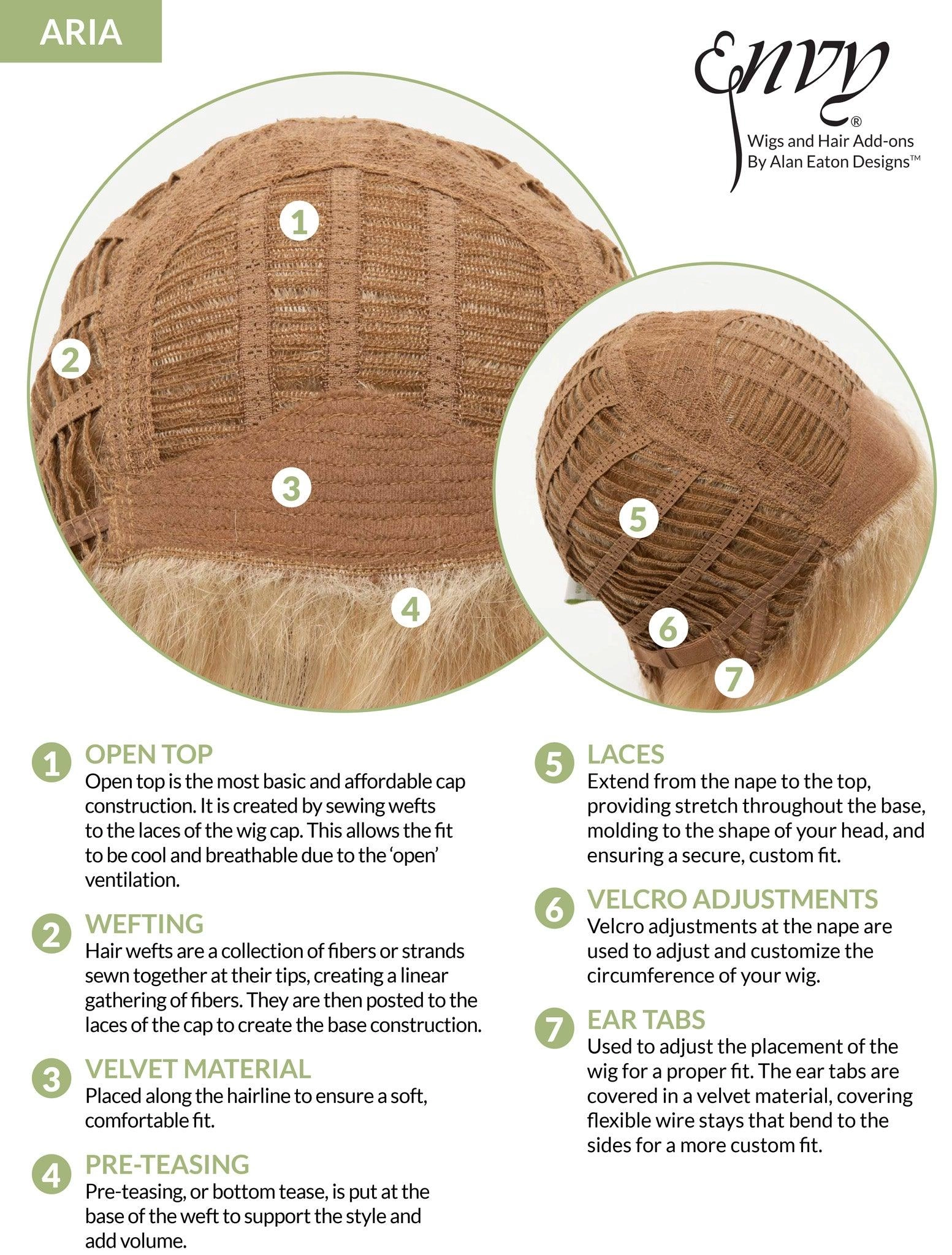 Aria Wig by Envy | Human Hair Blend (Capless)