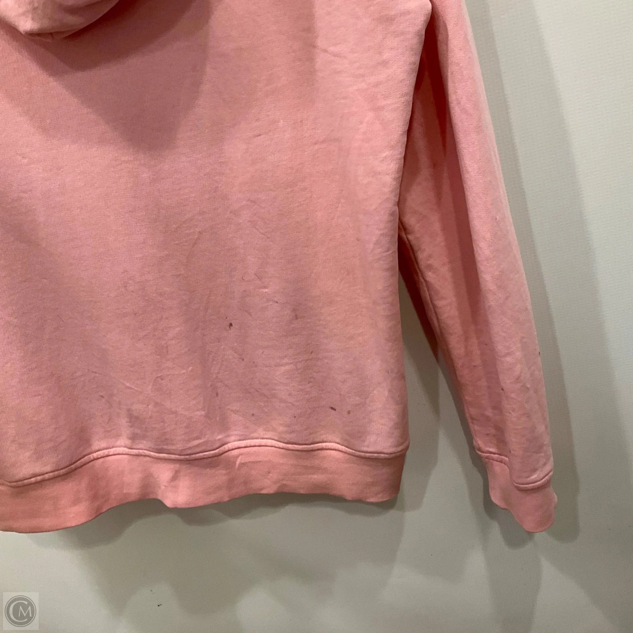 AS IS Sweatshirt Hoodie By Love Moschino In Pink, Size: M