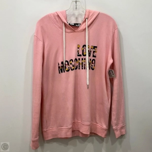 AS IS Sweatshirt Hoodie By Love Moschino In Pink, Size: M