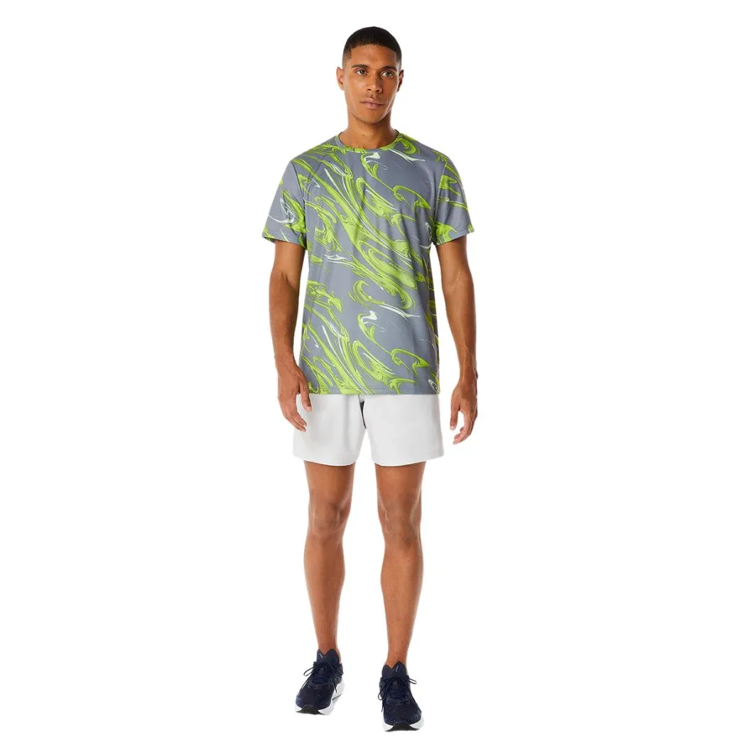 asics Suminagashi Motif Print Men's Tee