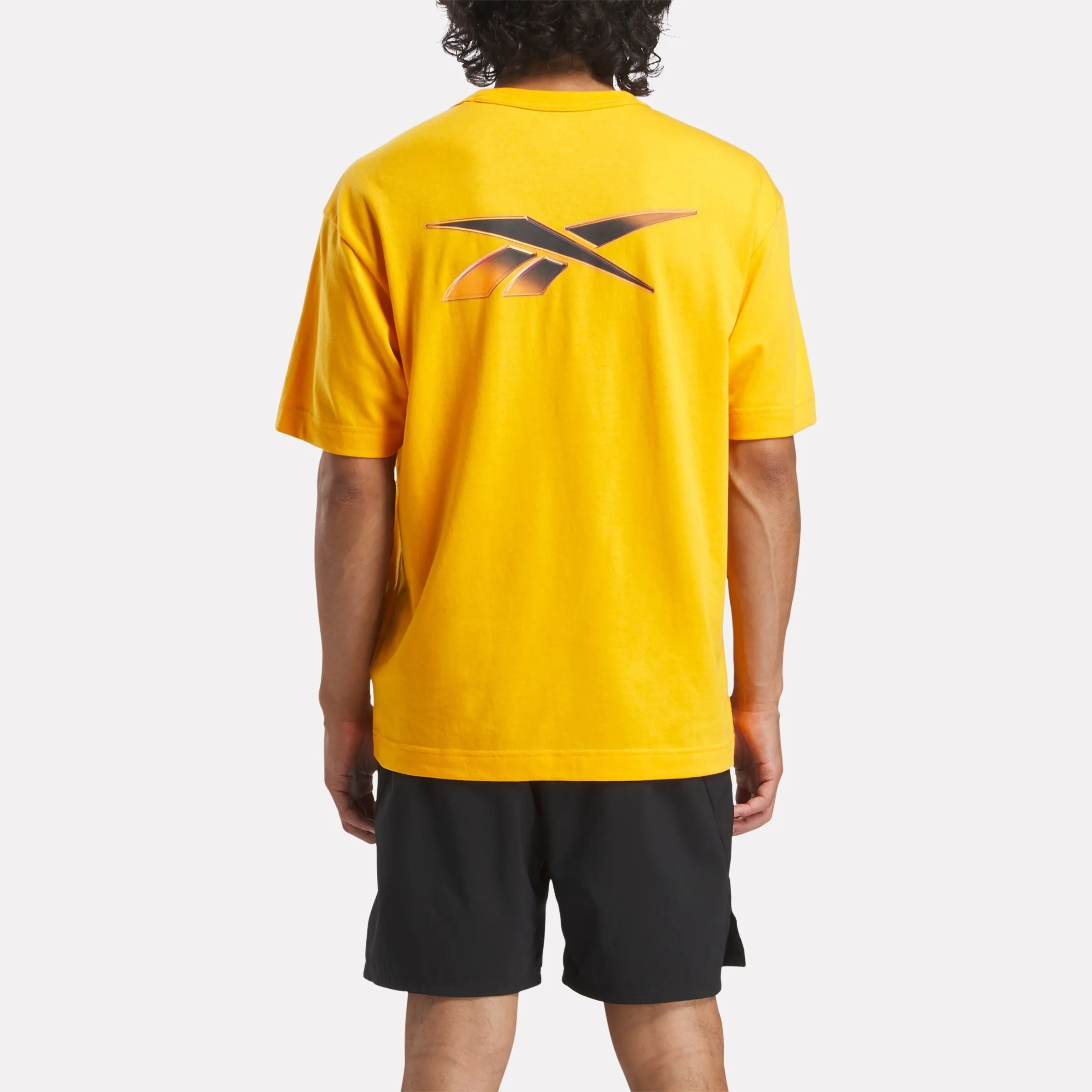 Athlete Hype Tee Electric Amber