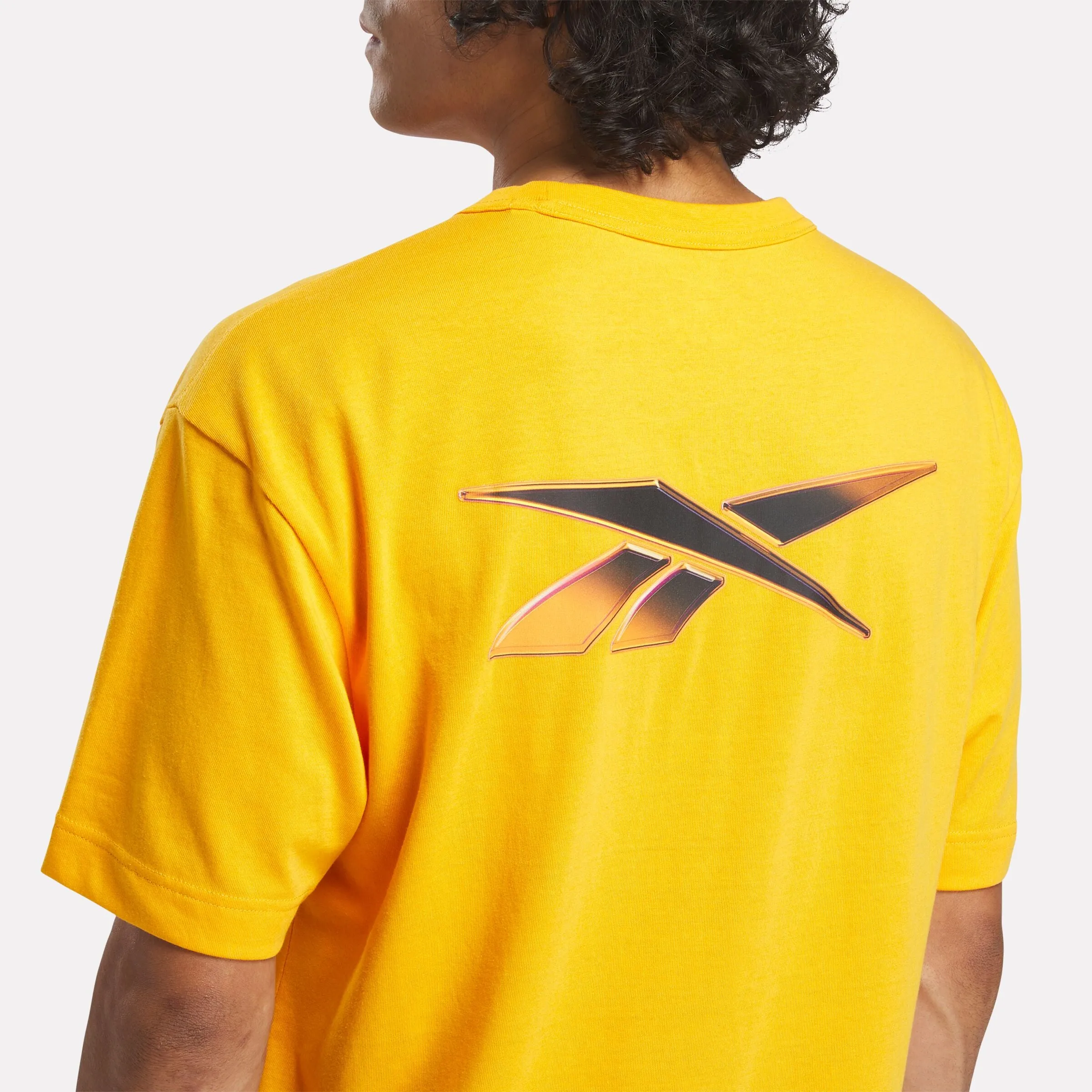 Athlete Hype Tee Electric Amber