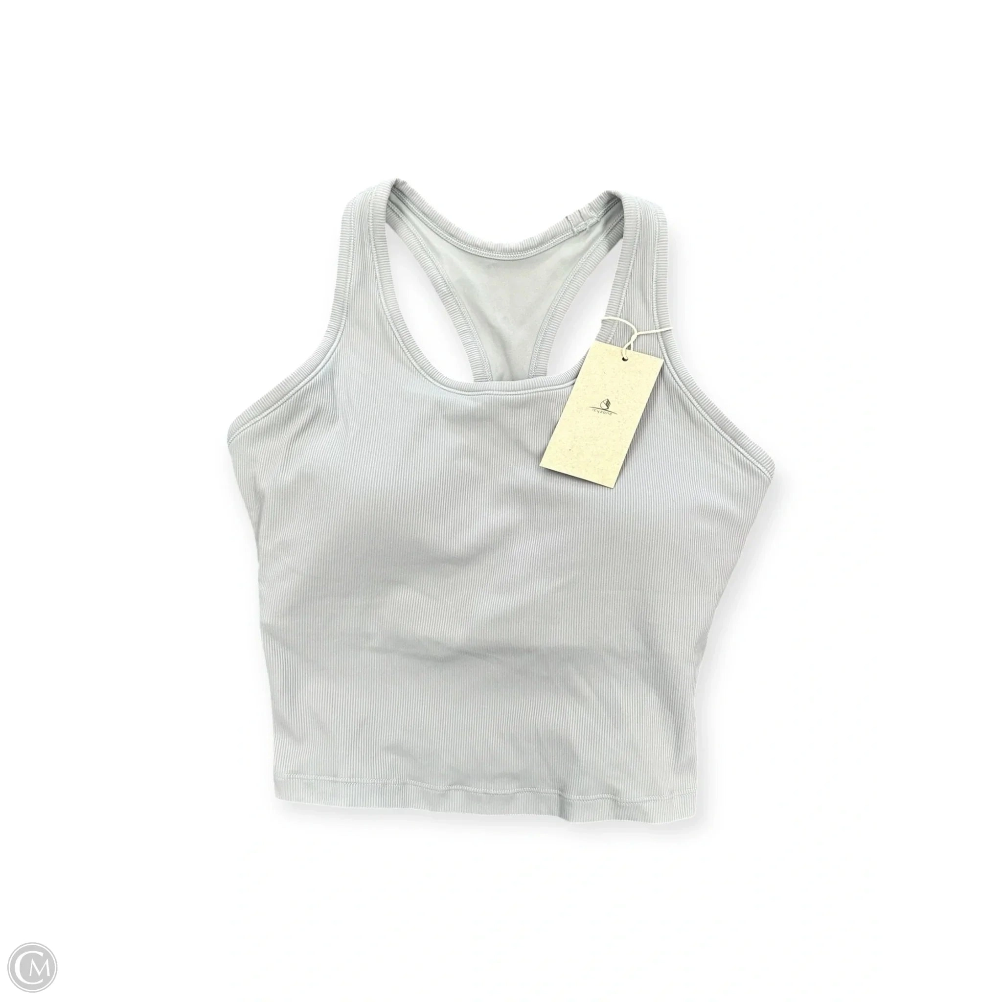 Athletic Bra By Clothes Mentor In Grey, Size: S