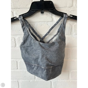 Athletic Bra By Lululemon In Grey, Size: S