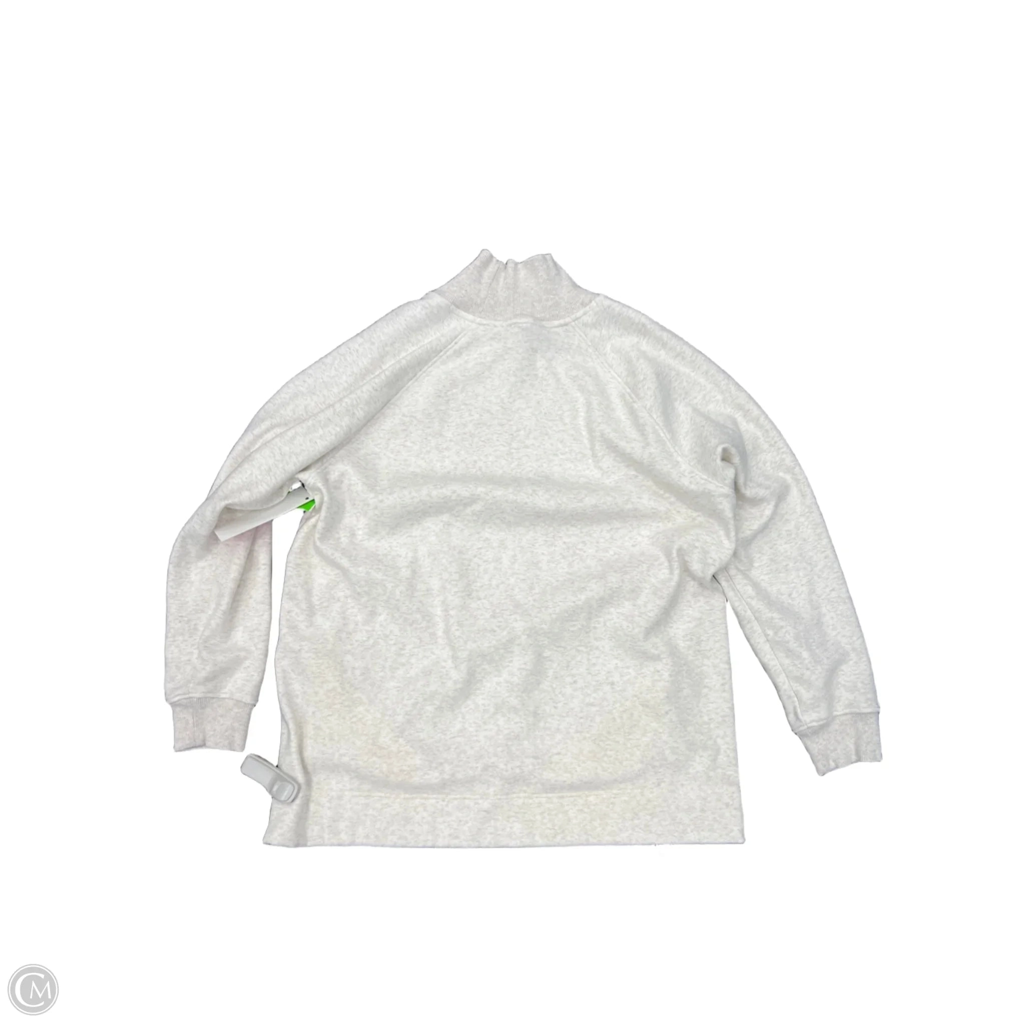 Athletic Sweatshirt Collar By Athleta In Grey, Size: Xl