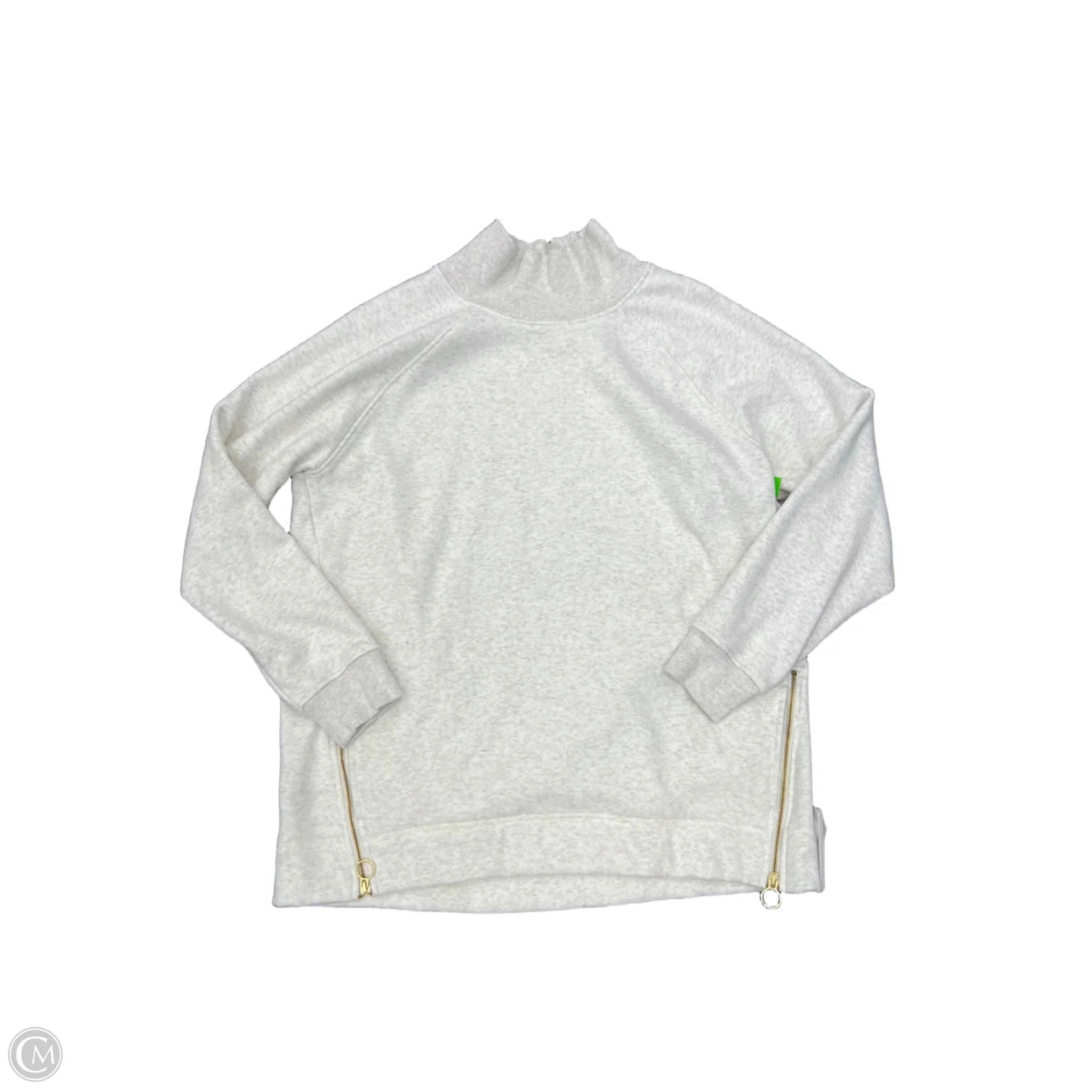 Athletic Sweatshirt Collar By Athleta In Grey, Size: Xl