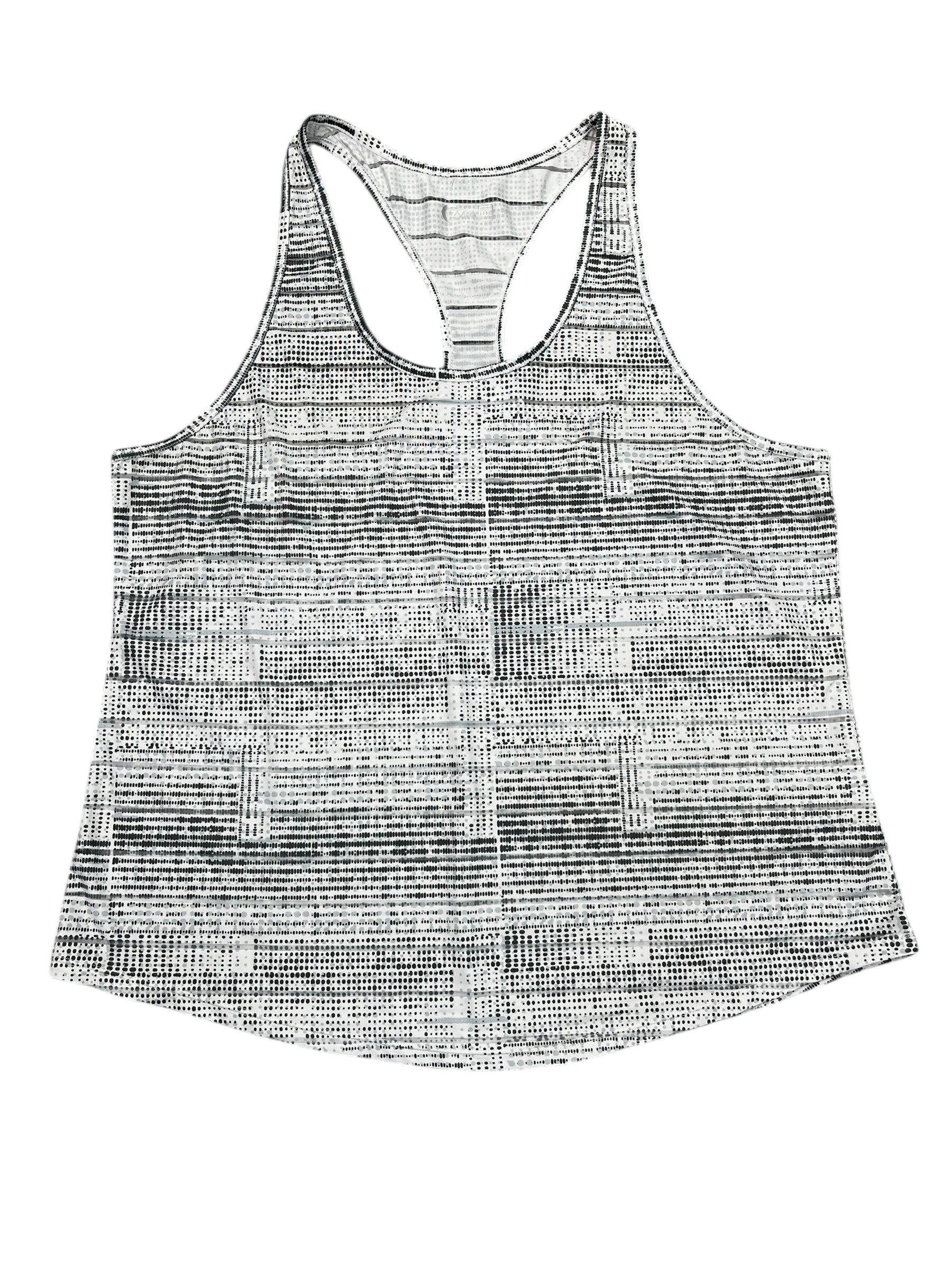 Athletic Tank Top By Zyia In White, Size:3X