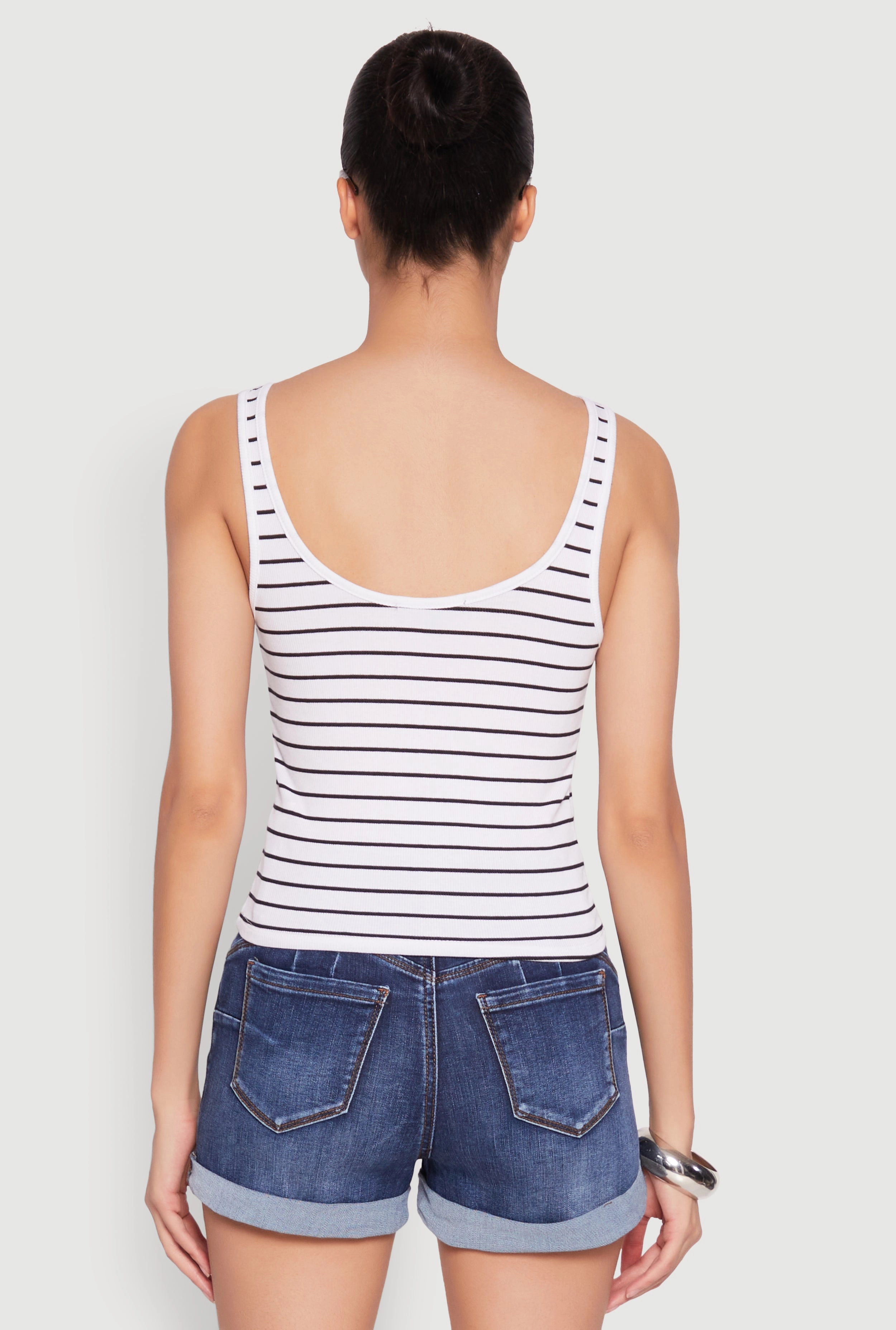 Basic Striped Tank Top