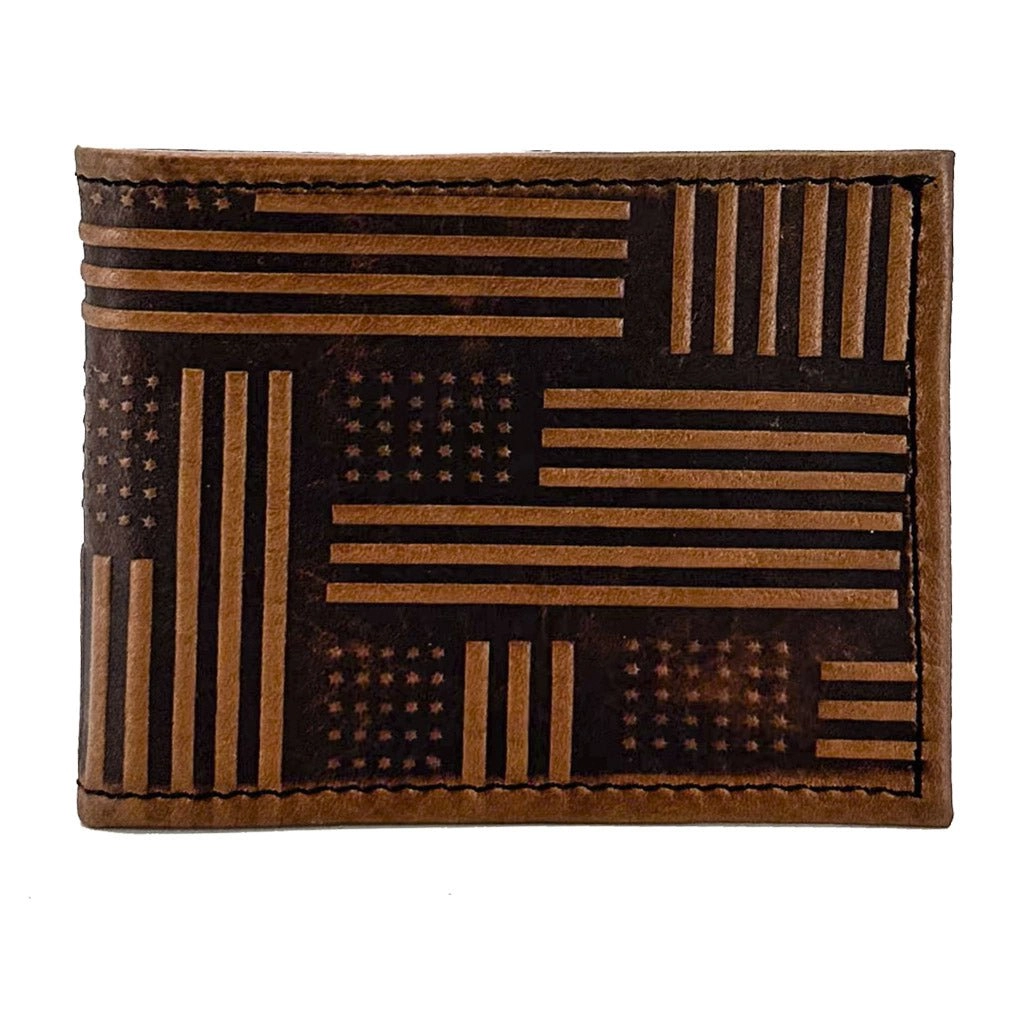 Bi-Fold Wallet, American Flag