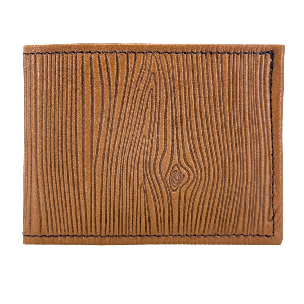 Bi-Fold Wallet, Woodgrain