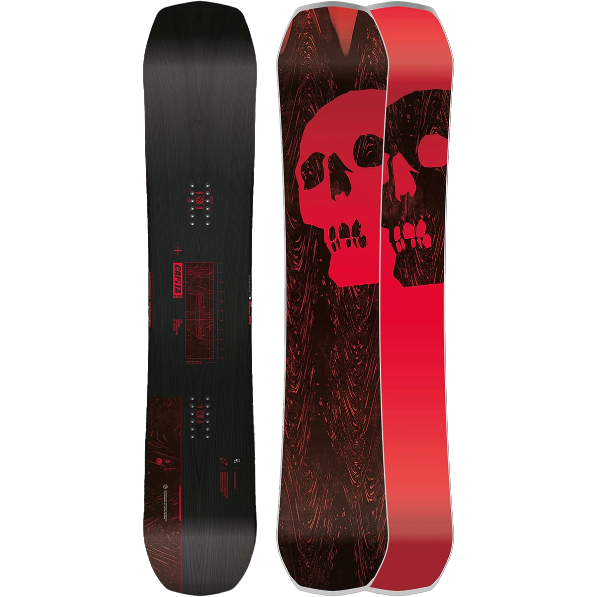 Black Snowboard Of Death Wide