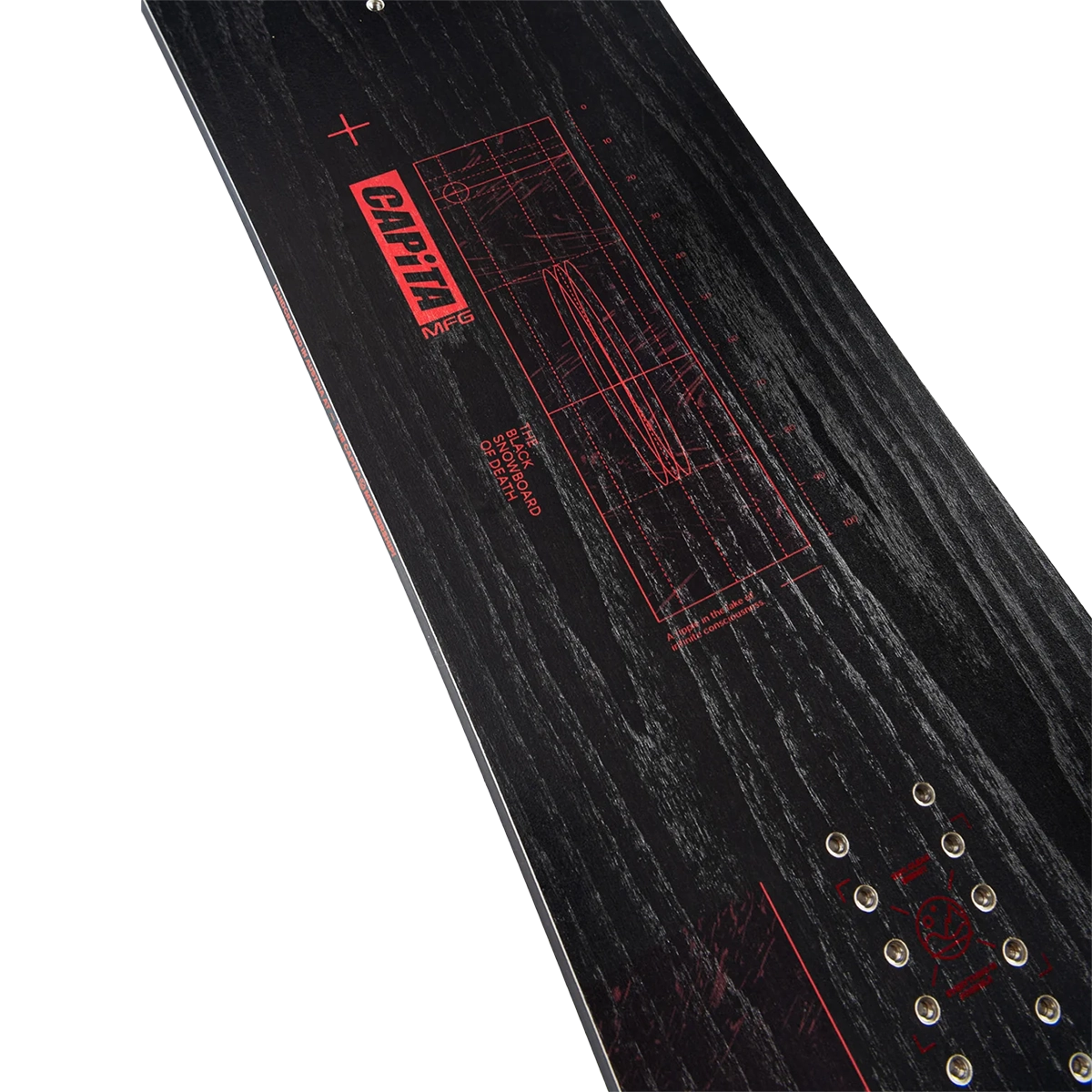 Black Snowboard Of Death