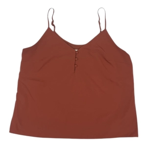 Blouse Sleeveless By A New Day In Brown, Size:L