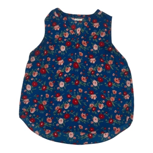 Blouse Sleeveless By Maurices In Blue, Size:1X