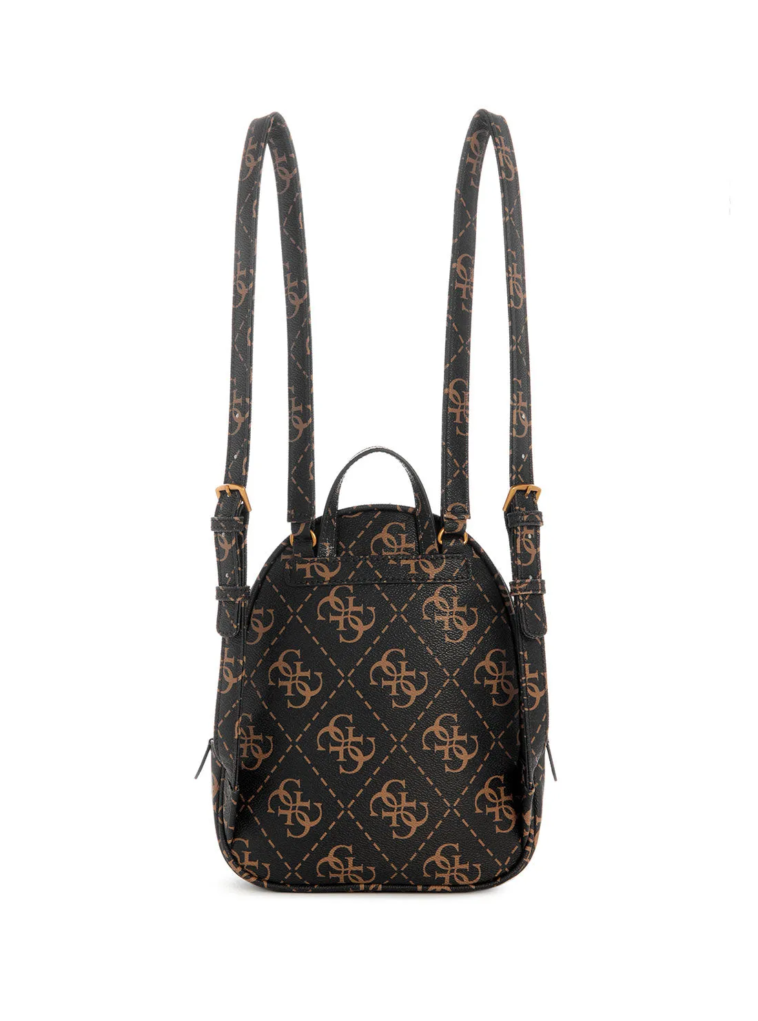 Brown Logo Manhattan Backpack