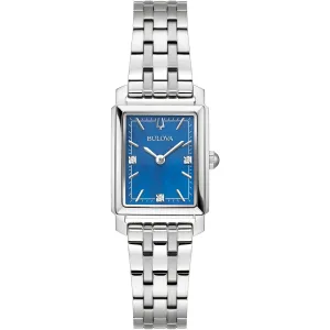 Bulova Women's Watch - Sutton Blue Mother of Pearl Dial Bracelet Diamond | 96P245