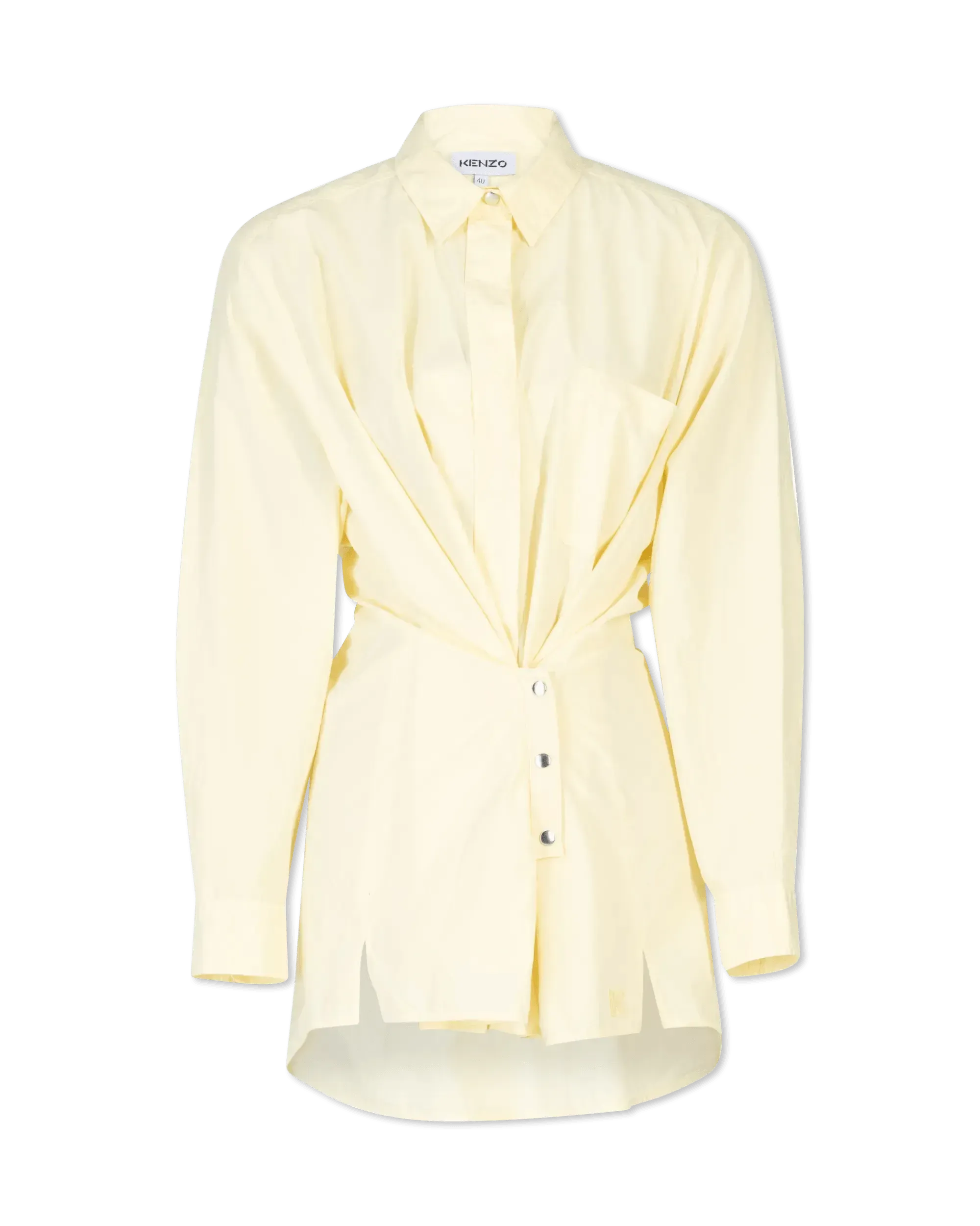 Button Detail Cotton Shirt
