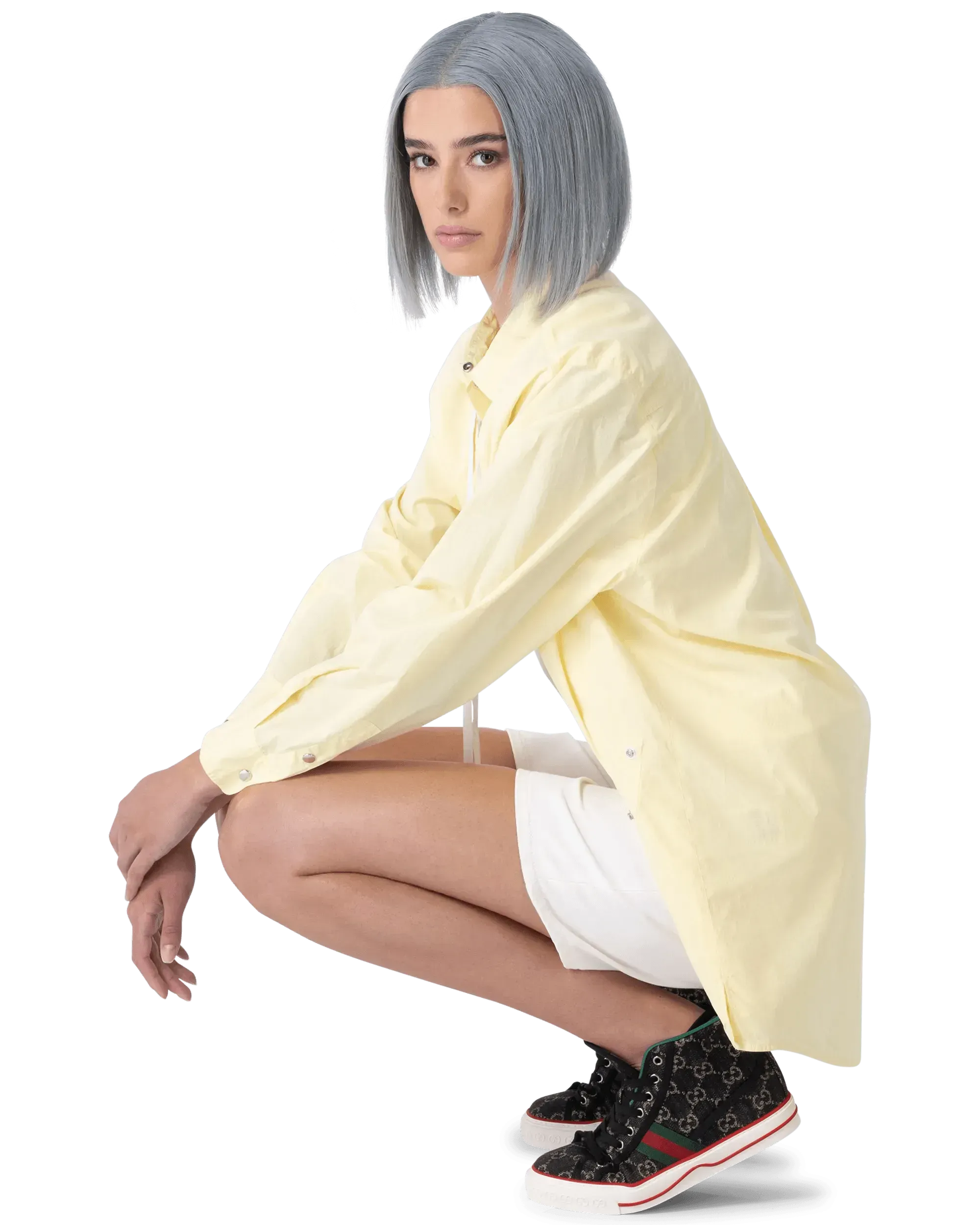 Button Detail Cotton Shirt