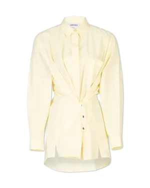 Button Detail Cotton Shirt