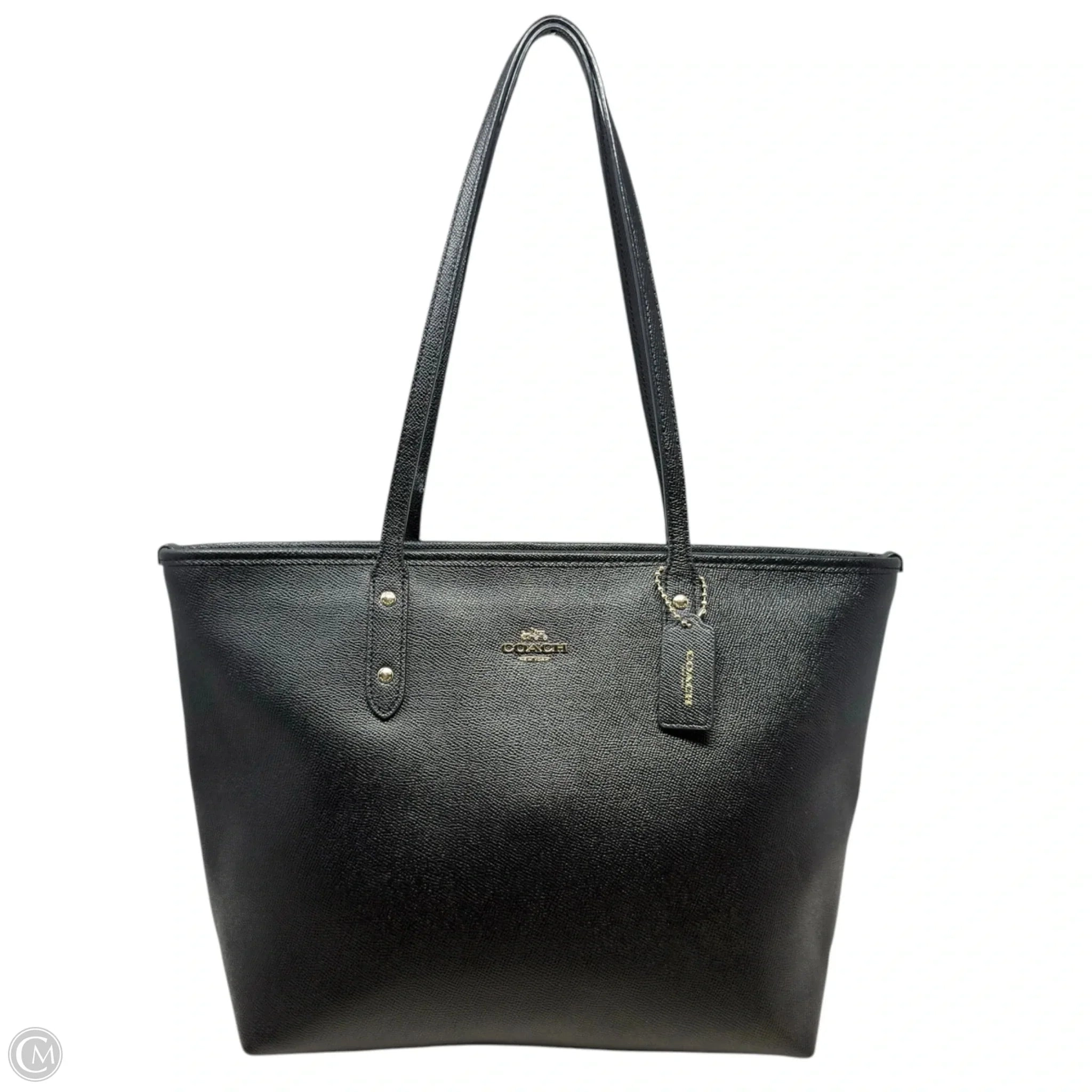 City Zip Tote Designer By Coach, Size: Medium