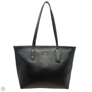 City Zip Tote Designer By Coach, Size: Medium