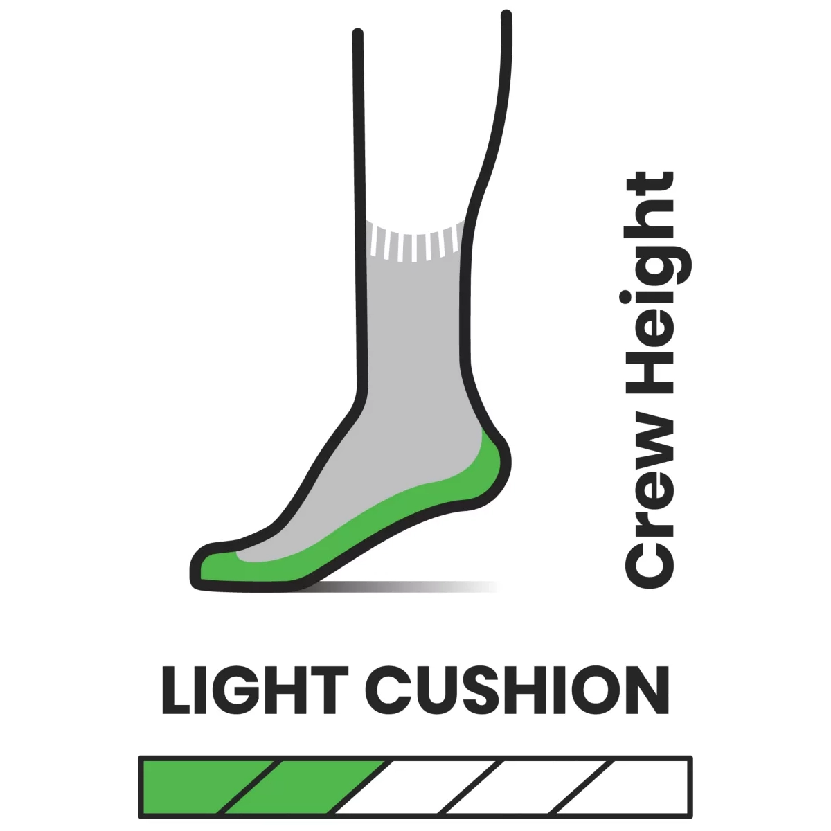 Classic Hike Light Cushion Crew