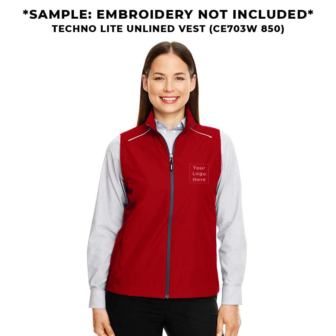 Core365 - Women's Techno Lite Unlined Vest (CE703W 850)