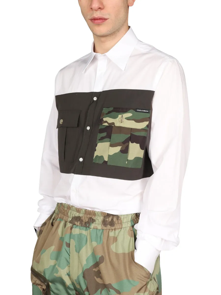 Dolce & Gabbana Buttoned Long-Sleeved Shirt