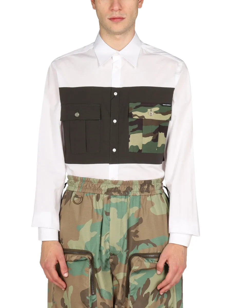 Dolce & Gabbana Buttoned Long-Sleeved Shirt