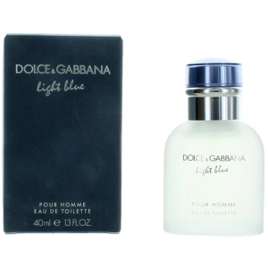 Dolce & Gabbana Men's Eau De Toilette Spray - Light Blue Captivating Scent, 1.3oz