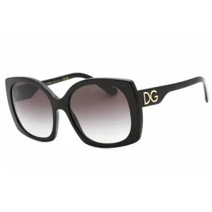 Dolce & Gabbana Women's Sunglasses - Black Oversized Full Rim Frame | 0DG4385 501/8G
