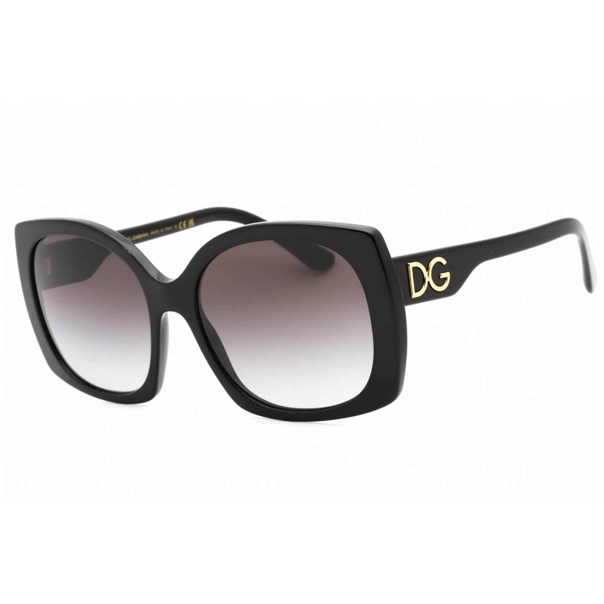 Dolce & Gabbana Women's Sunglasses - Black Oversized Full Rim Frame | 0DG4385 501/8G