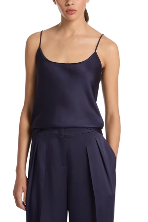 Double Satin Charmeuse Tank