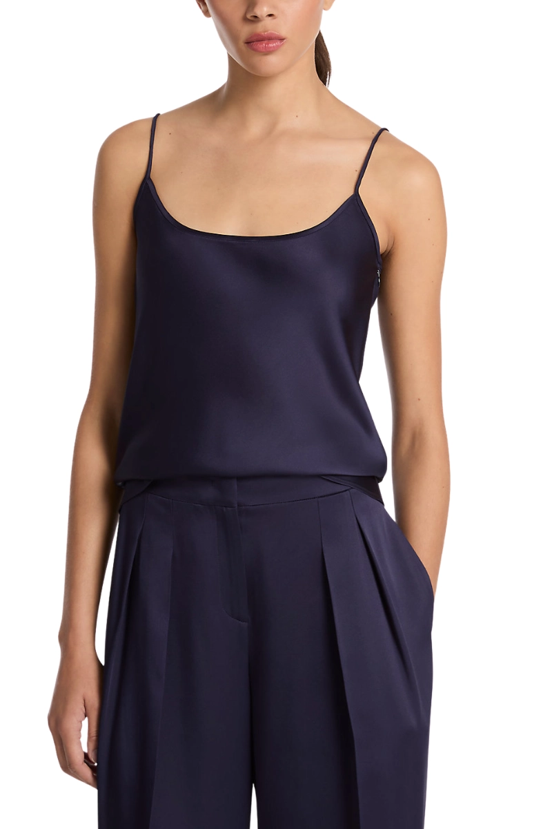 Double Satin Charmeuse Tank