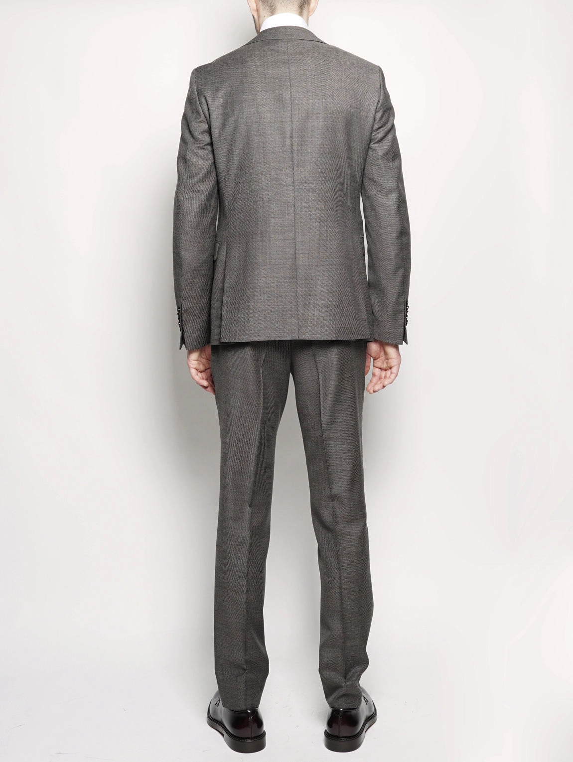 Dress in Fresh Gray Wool