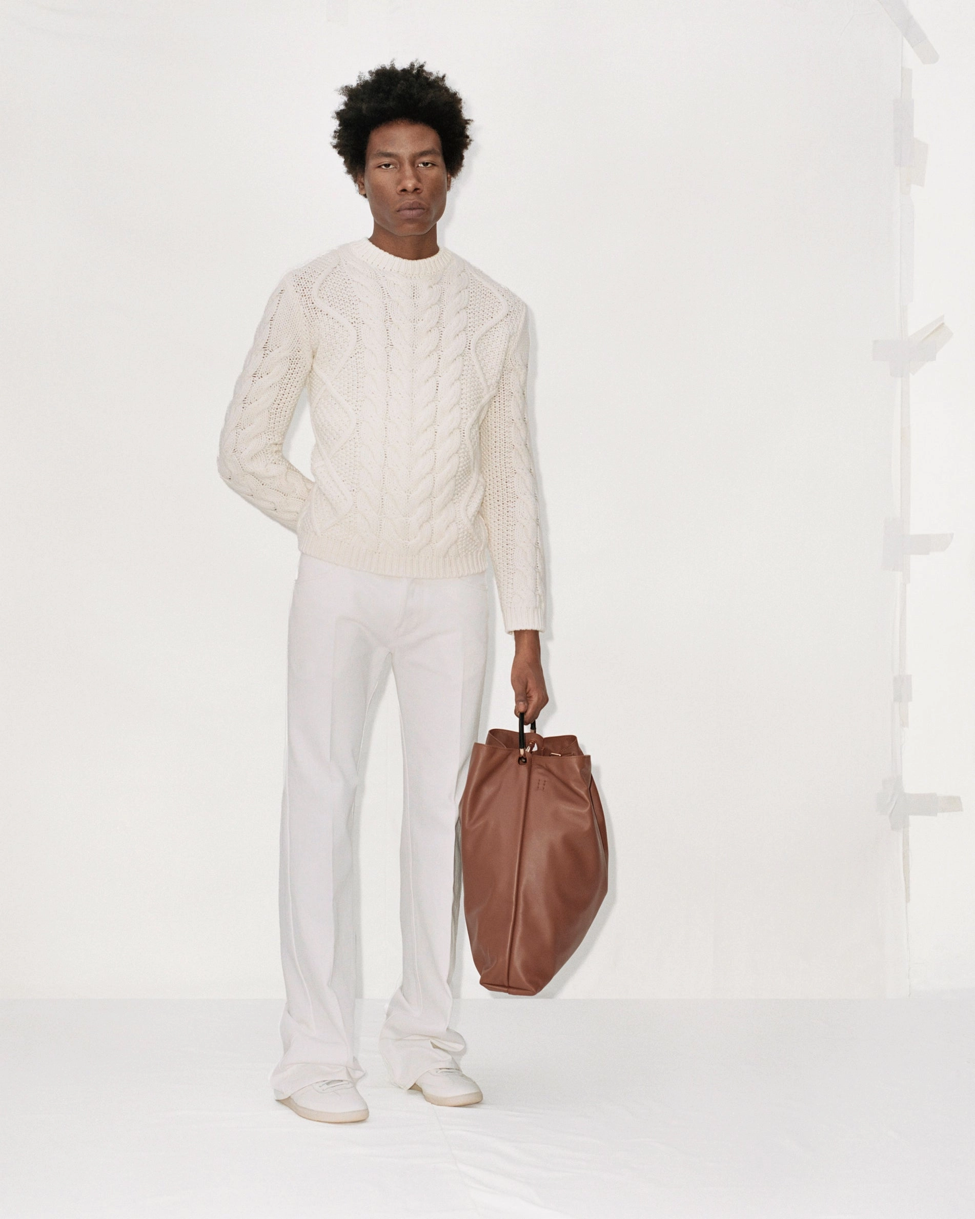 Eileen Tote Bag in Cognac Leather