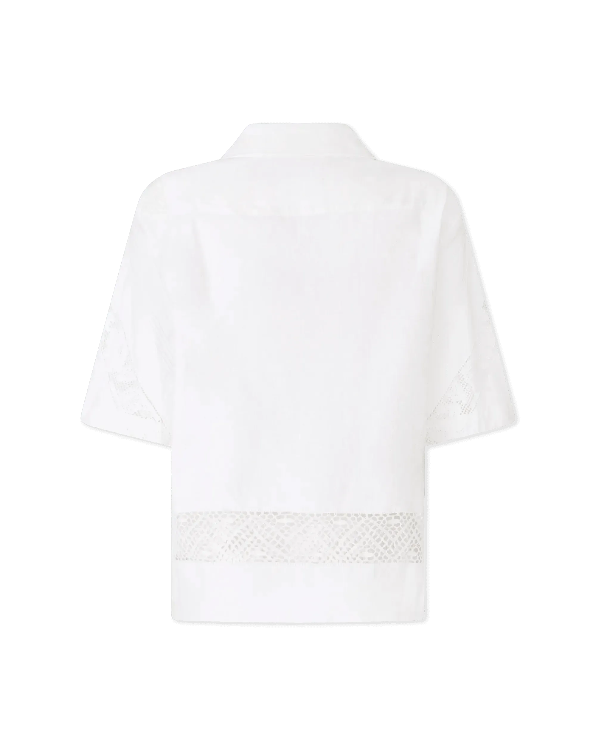 Embroidered Linen Shirt