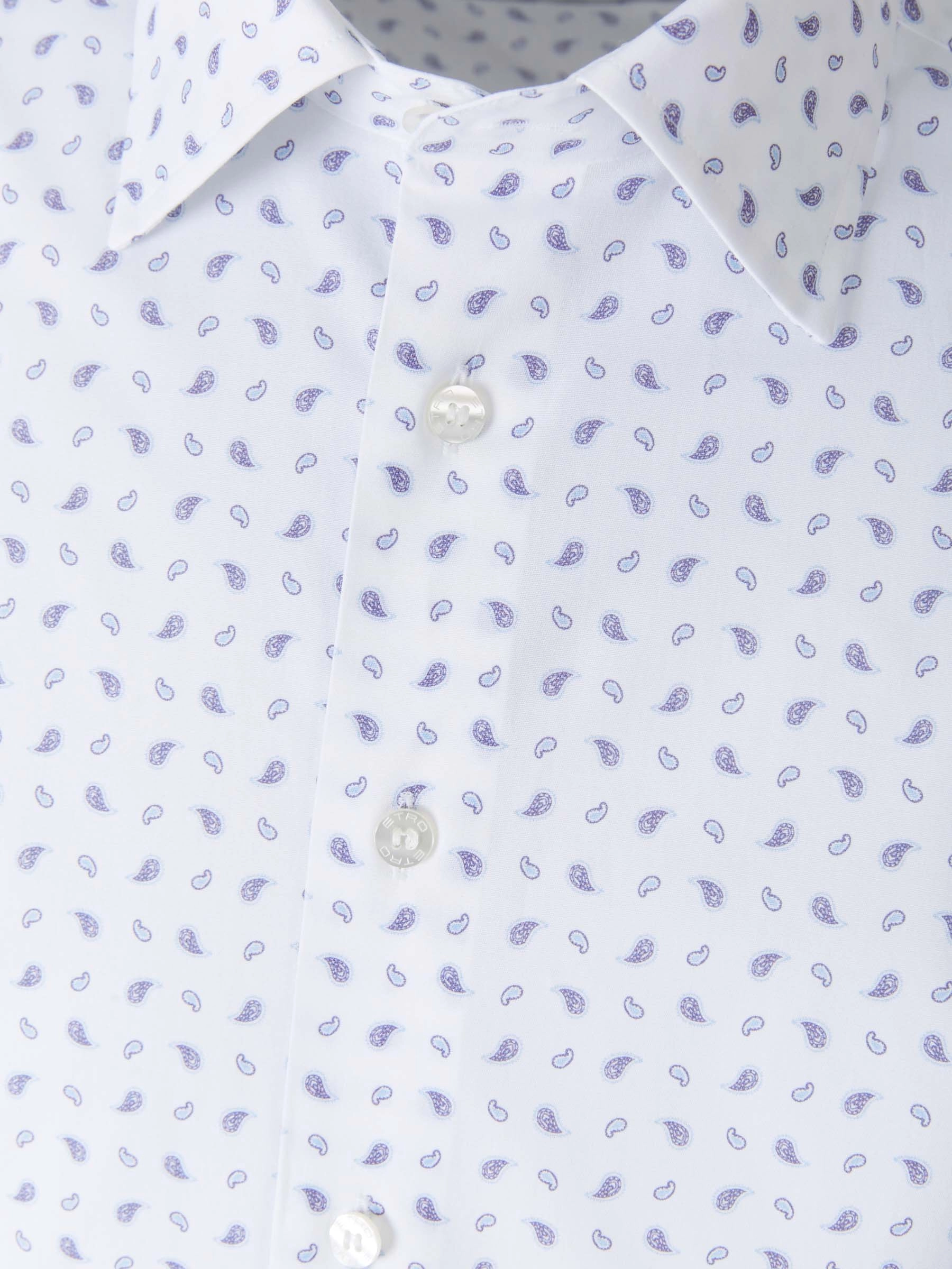 Etro Motif Printed Long-Sleeve Shirt
