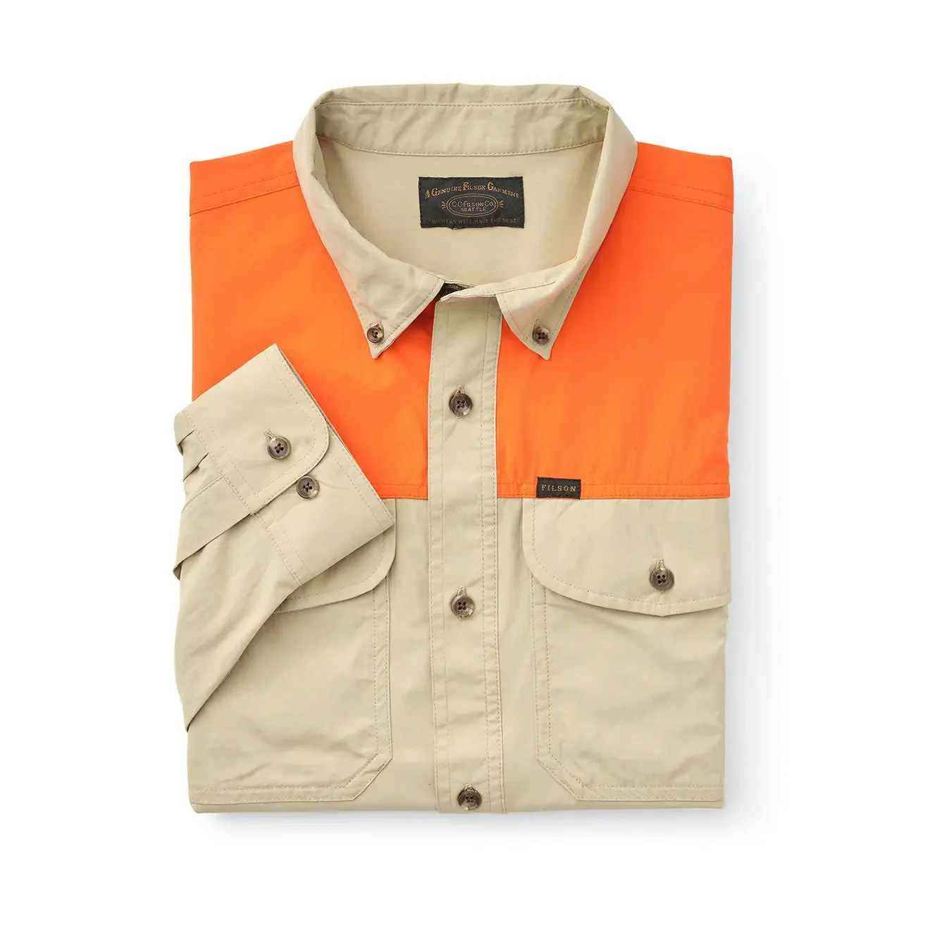 Filson Sportsman L/S Shirt Twill / Blaze