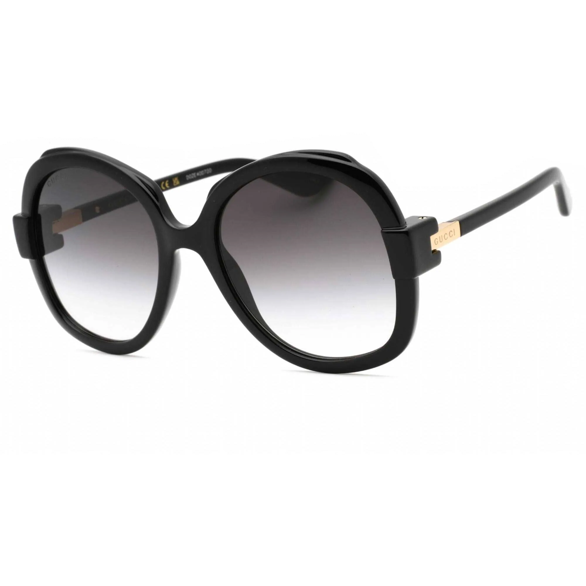 Gucci Women's Sunglasses - Black Oversized Full Rim Plastic Frame | GG1432S 001