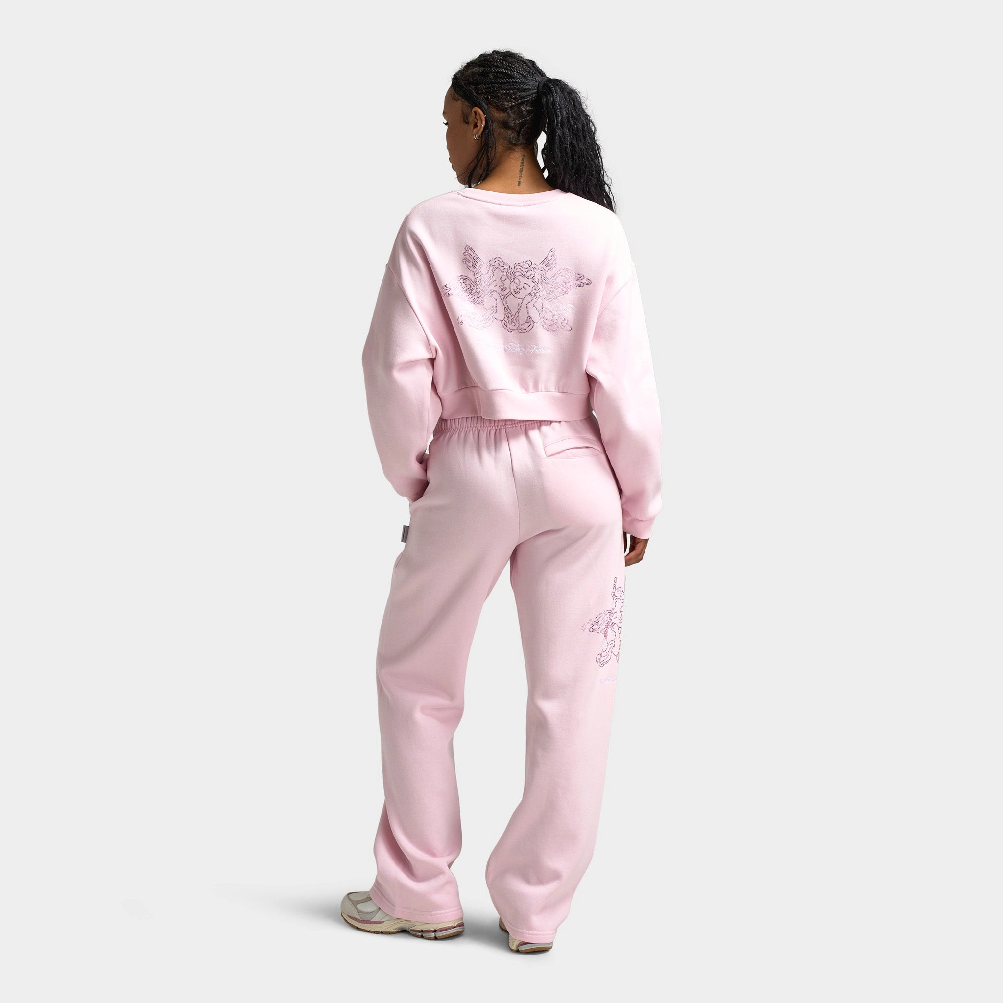Hoodrich Women's Cherish Cropped Sweatshirt Festival Bloom /