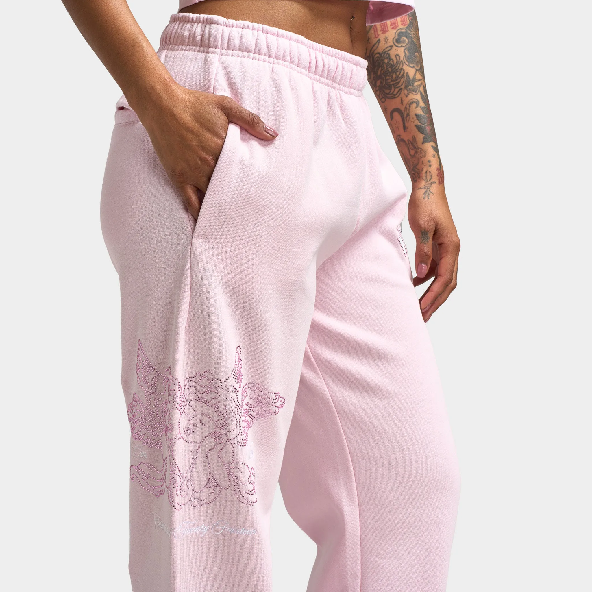 Hoodrich Women's Cherish Wide Leg Joggers Festival Bloom / W