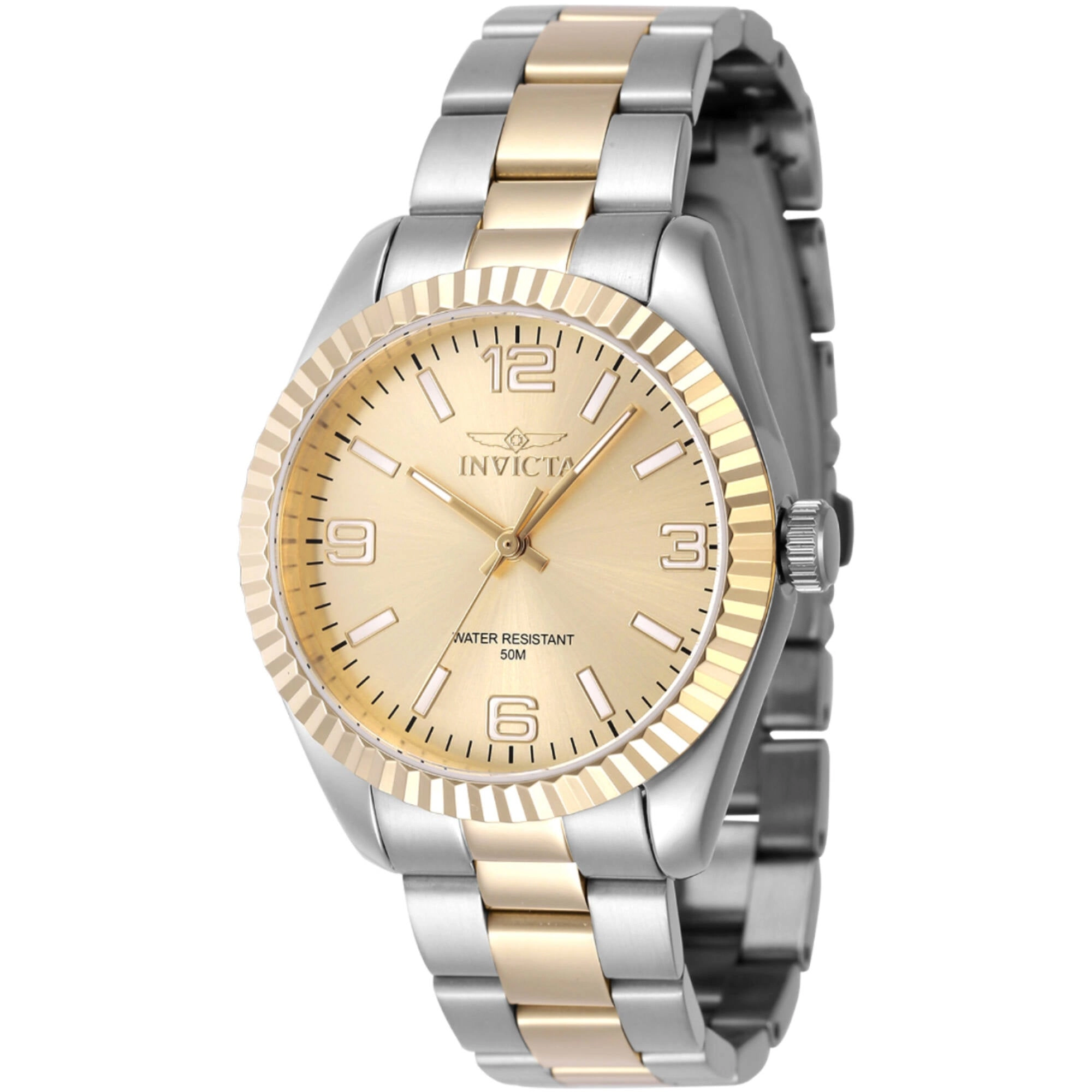 Invicta Women's Quartz Watch - Specialty Gold Tone Dial Two Tone Bracelet | 47472