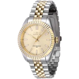 Invicta Women's Quartz Watch - Specialty Gold Tone Dial Two Tone Bracelet | 47503