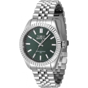 Invicta Women's Quartz Watch - Specialty Green Dial Silver Tone Bracelet | 47496