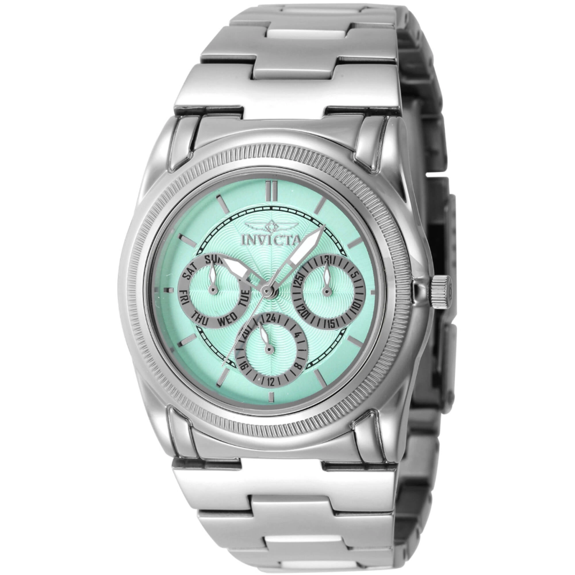 Invicta Women's Watch - Slim Turquoise Dial Silver Stainless Steel Bracelet | 46266